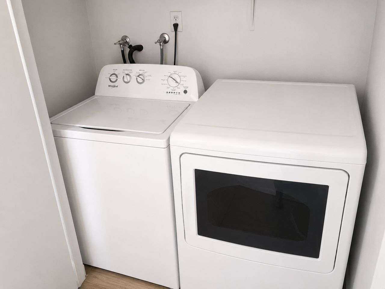 Whirlpool washer and dryer after a repair
